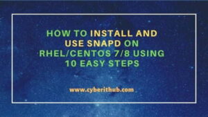 Centos пакет snapd недоступен ошибка выполнять нечего