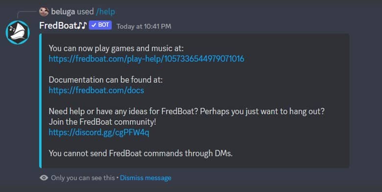 How To Use FREDBOAT Music On Discord — Steemit