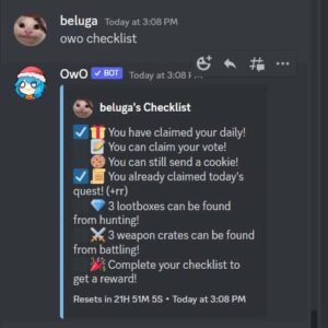 How to Use OwO Discord Bot [OwO Bot Commands] | CyberITHub