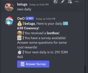 How to Use OwO Discord Bot [OwO Bot Commands] | CyberITHub